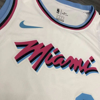 Camisa Dwyane Wade Masculina Branca Versão Jogador – Edição Clássica Retro