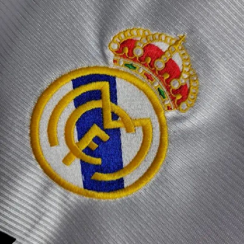 Camisa retrô de mangas compridas do Real Madrid 1998/00 Home