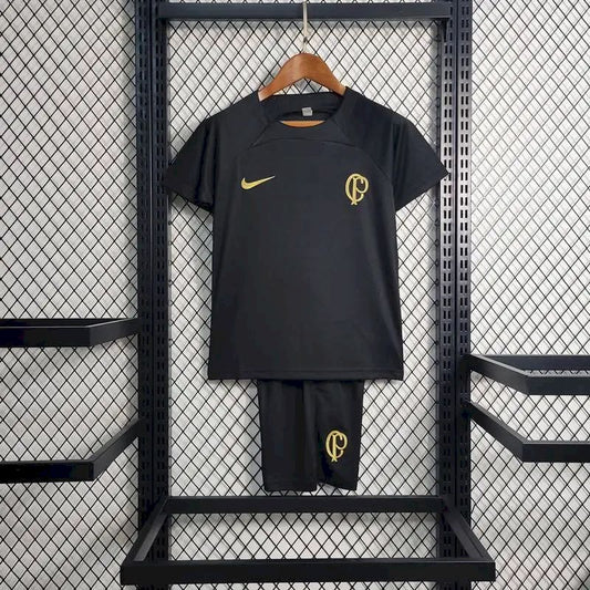 Camisa Infantil Preta Corinthians 2023/24