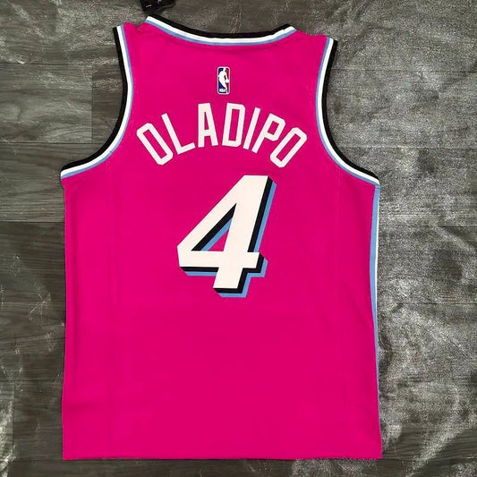 Camisa Victor Oladipo Rosa Masculina Versão Jogador – Edição Clássica Retro