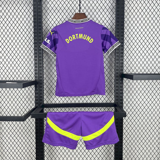 Borussia Dortmund 2024/25 Goalkeeper Special Kids Kit