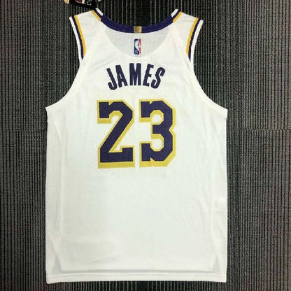 Men’s LeBron James White Team Jersey – Authentic Edition