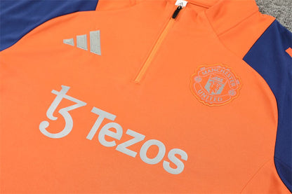 Suéter e calça adulto Manchester United 2024/25 com zíper 14001