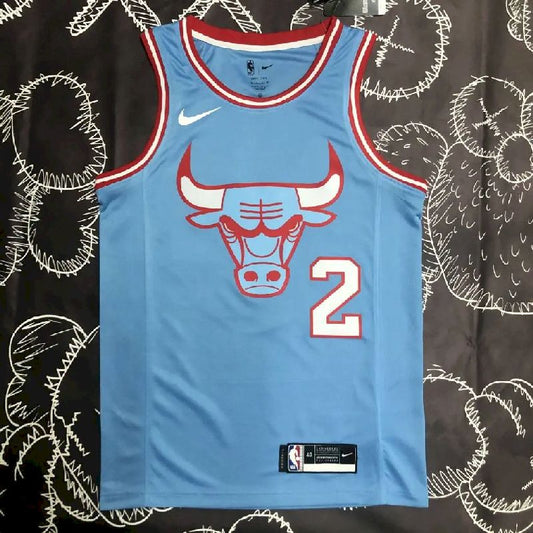 Camisa azul masculina da equipe Lonzo Ball