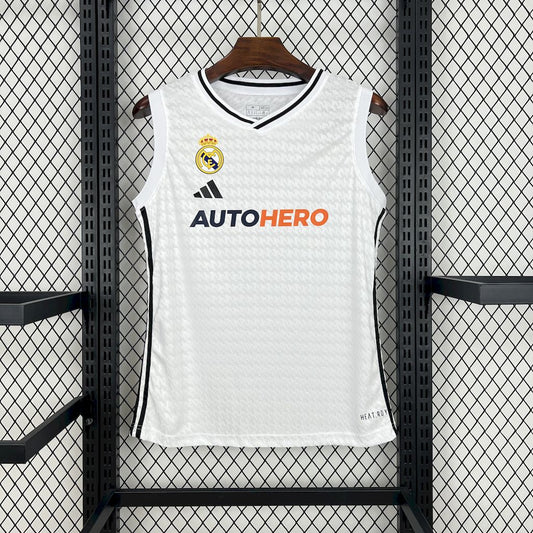 Camisa de Basquete Home do Real Madrid 2024/25