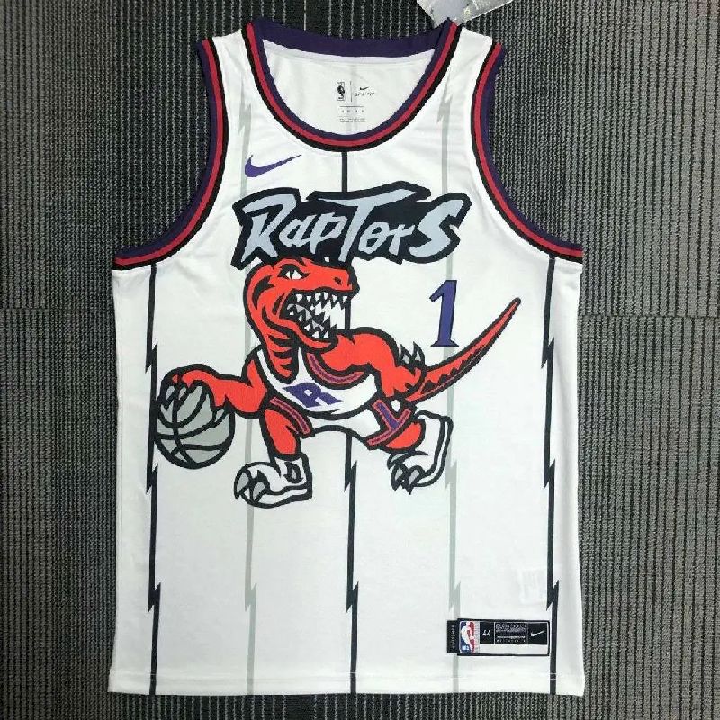 Camisa Masculina Tracy McGrady Branca Retro Team