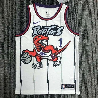 Camisa Masculina Tracy McGrady Branca Retro Team