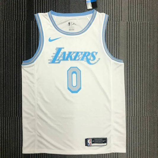 Camisa Russell Westbrook Branca Versão Jogador Masculina – Edição City