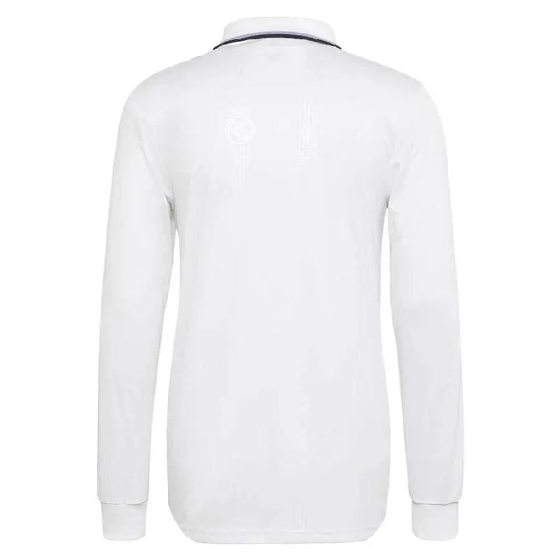 Camisa Real Madrid Home 2022/23 de manga comprida, versão jogador