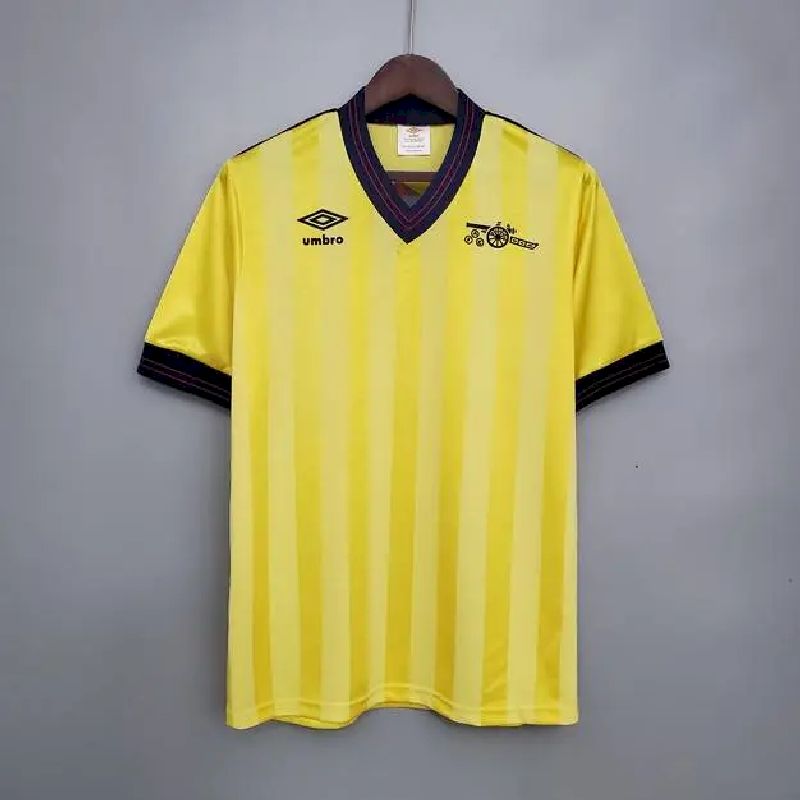 Camisa retrô reserva do Arsenal 1983/86