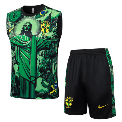 Regata e Shorts Adulto Brasil 2024/25 815