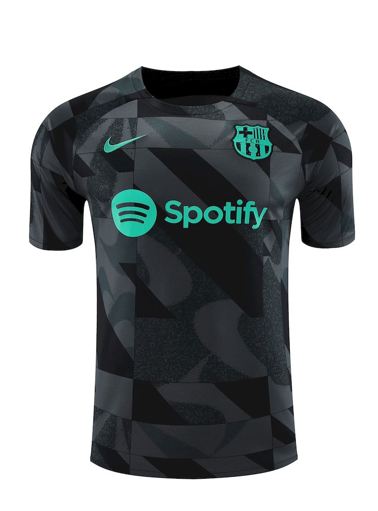Camisa de treino adulto Barcelona 2023/24 + short 418