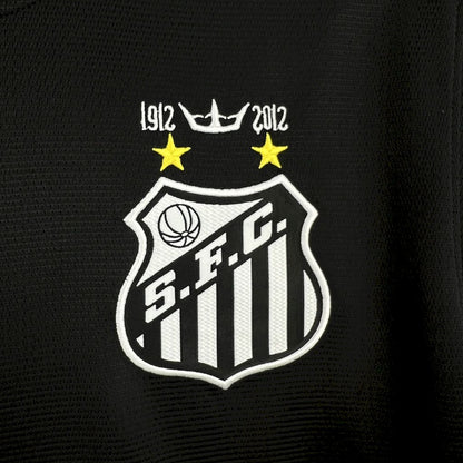 Camisa preta retrô do Santos 2011/12