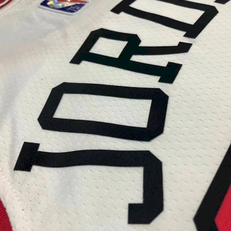 Men’s Michael Jordan White Team Jersey – 75th Anniversary Edition