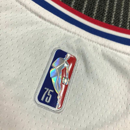 Camisa Paul George White Masculina – Edição de 75º Aniversário