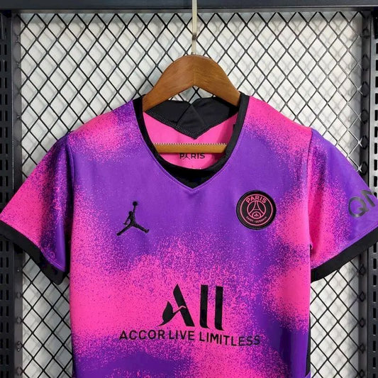 Paris Saint-Germain 2020/21 Fourth Kids Kit