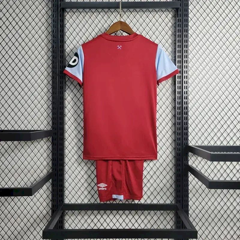 Kit Infantil Home do West Ham United 2023/24
