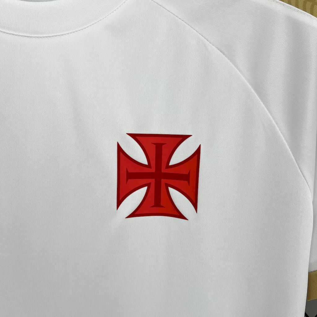Vasco da Gama 2025/26 Supporter White Gold Jersey