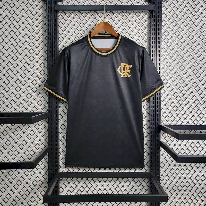 Men's Flamengo 2023/24 Black Jersey