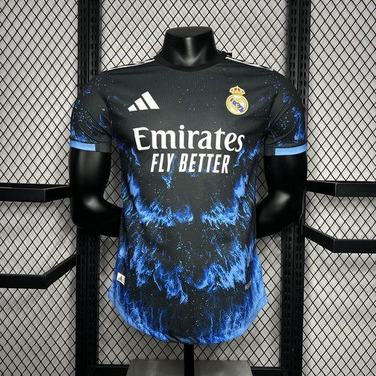 Versão do Jogador Real Madrid 2024/25 Ocean Blue Jersey