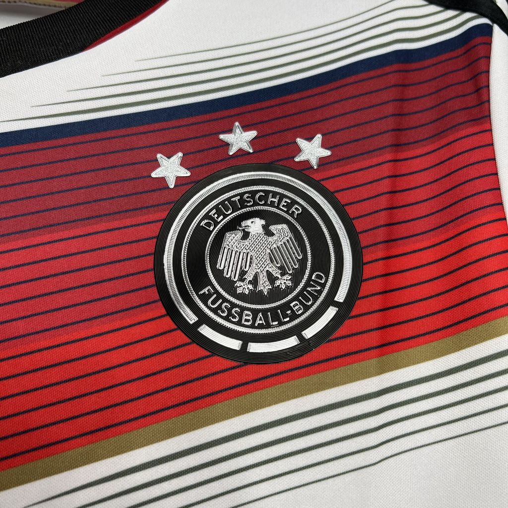 Camisa retrô da Alemanha 2014