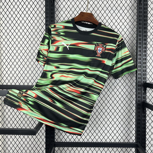 Men's Portugal 2025/26 Camouflage Pre-Match Jersey