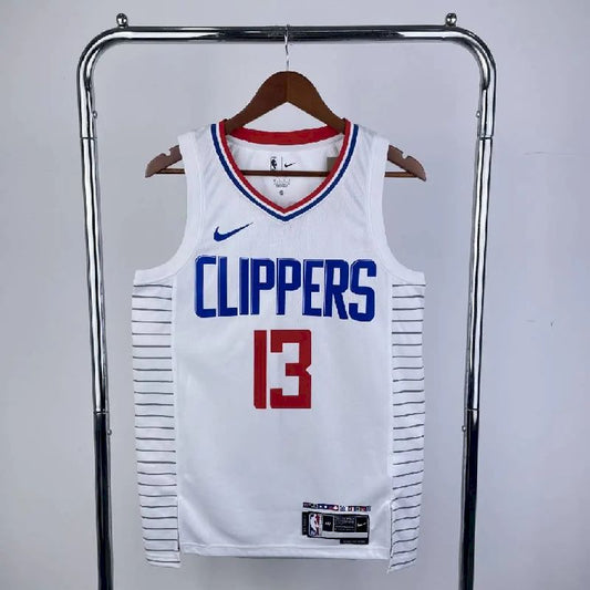 Men’s 2023 Paul George White Home Team Jersey