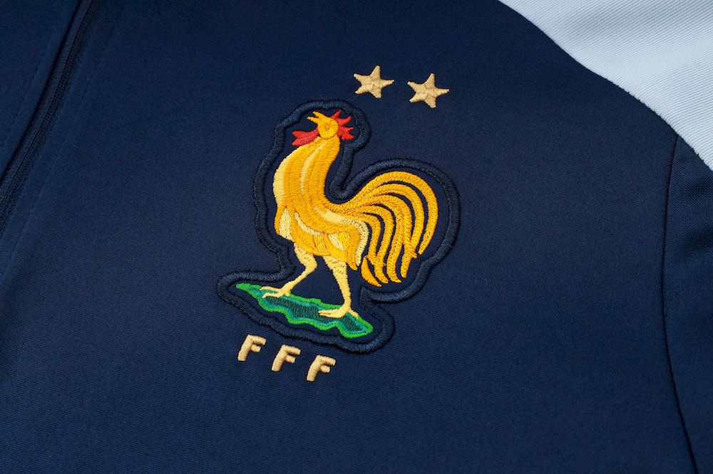 França 2024/25 Suéter adulto com zíper e calça 815