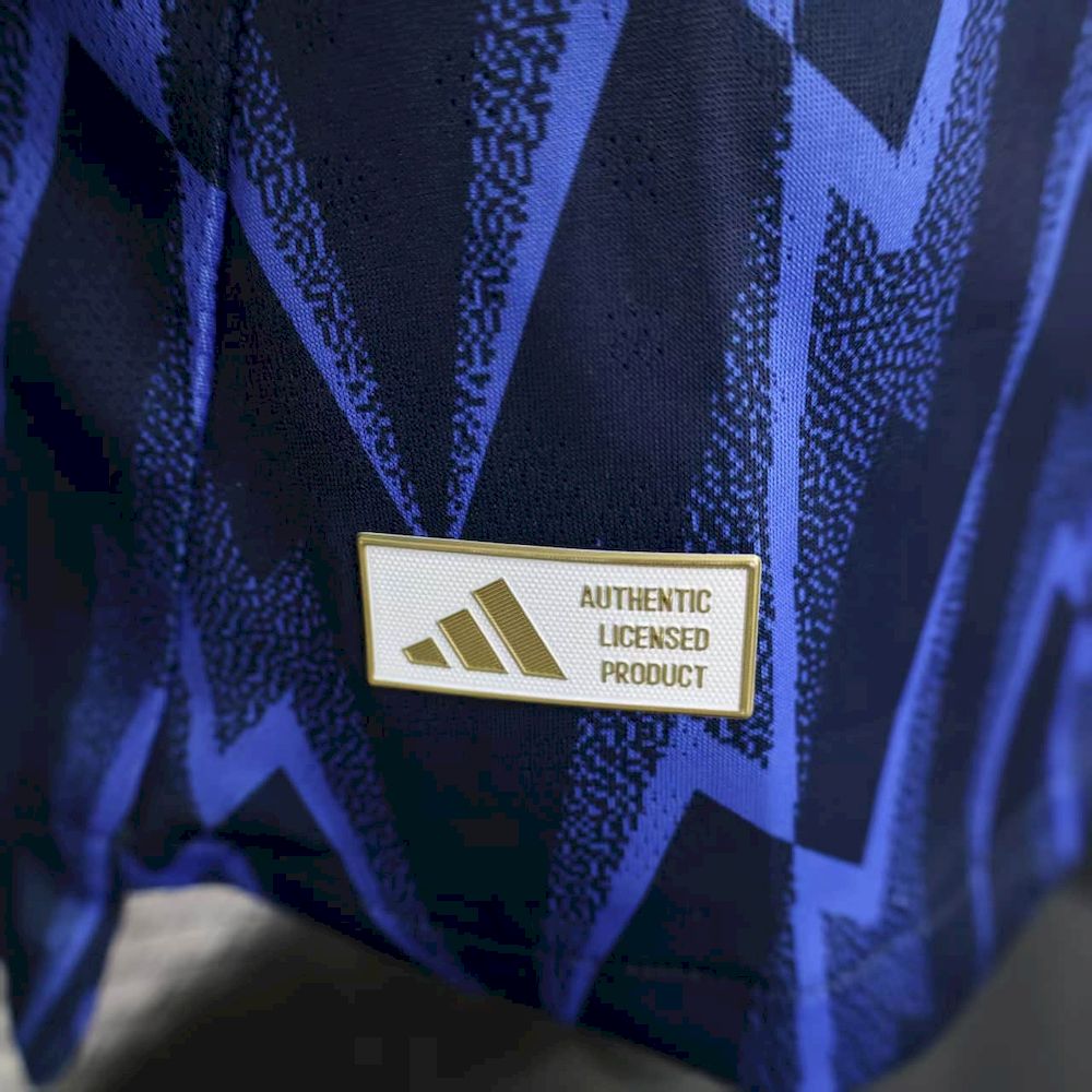 Men's Arsenal 2025/26 Away Long Sleeves Jersey Player Version