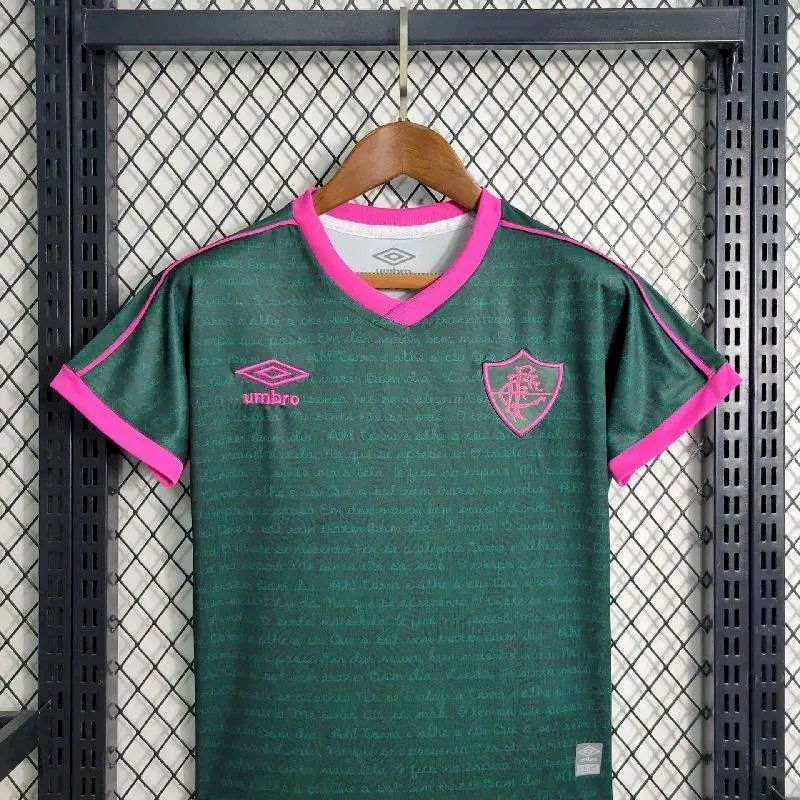 Terceiro uniforme infantil do Fluminense 2023/24