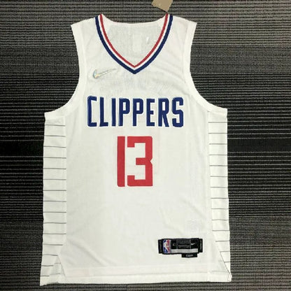 Men’s Paul George White Team Jersey – Authentic Edition