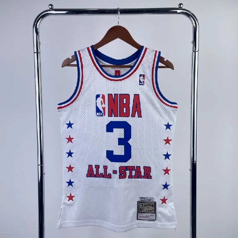 Camisa Allen Iverson All Star Branca Retro Masculina 2003