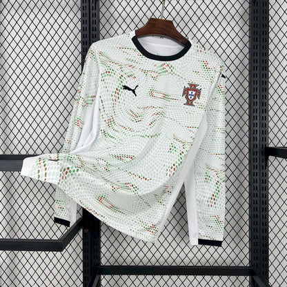 Camisa Portugal Alternativa Manga Comprida 2025/26