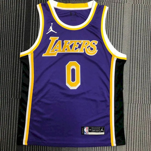 Russell Westbrook Men’s Purple Swingman Team Jersey – Statement Edition