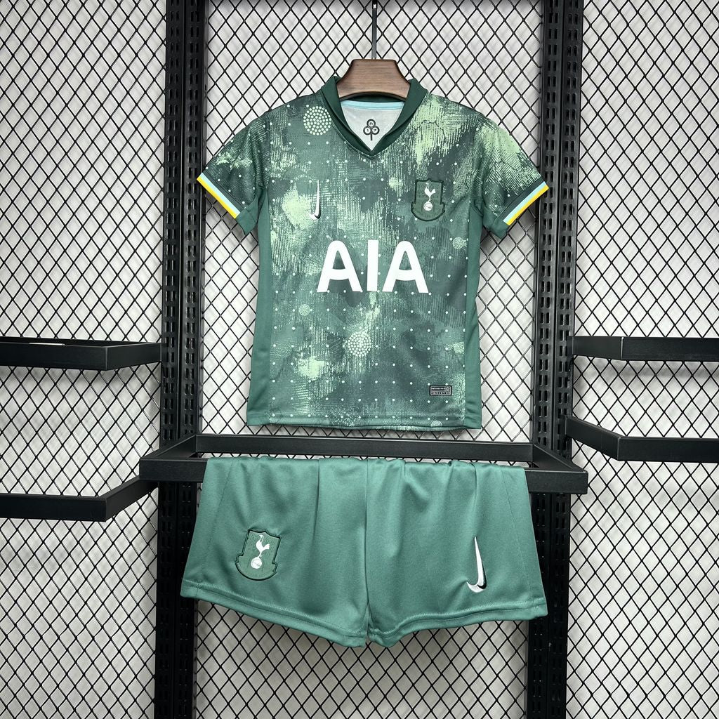 Terceiro uniforme infantil do Tottenham Hotspur 2024/25