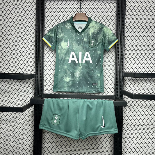 Terceiro uniforme infantil do Tottenham Hotspur 2024/25