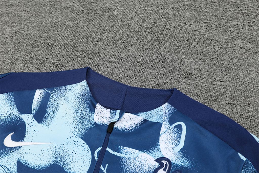 Suéter adulto Tottenham Hotspur 2024/25 com zíper e calça 14001