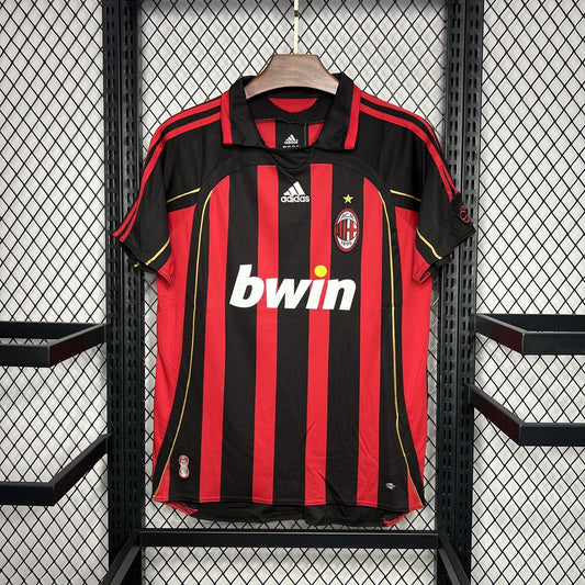 Camisa retrô do AC Milan 2006/07