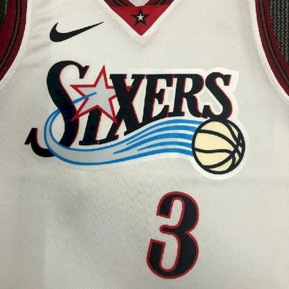 Camisa Allen Iverson Retro Team Masculina Branca