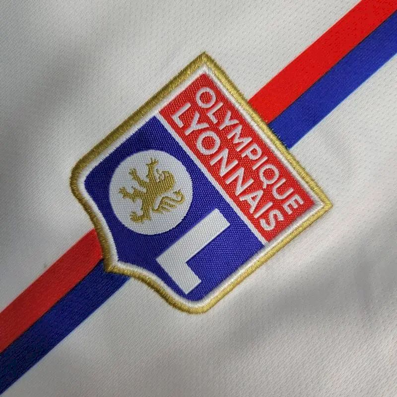Olympique Lyonnais 2023/24 Home Kids Kit