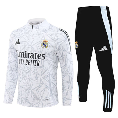 Suéter e calça adulto com zíper médio Real Madrid 2024/25 14001