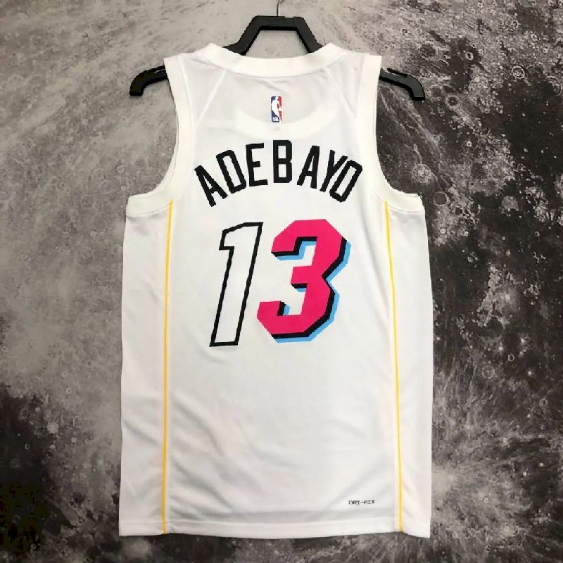 Camisa Bam Adebayo Branca Masculina – Edição Cidade