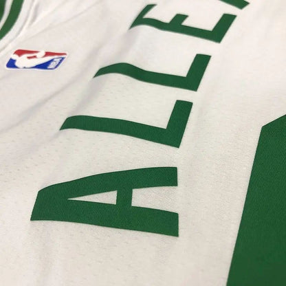 Camisa Ray Allen White Masculina Versão Jogador - Edição Associação