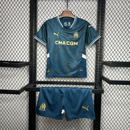Olympique de Marseille 2024/25 Away Kids Kit