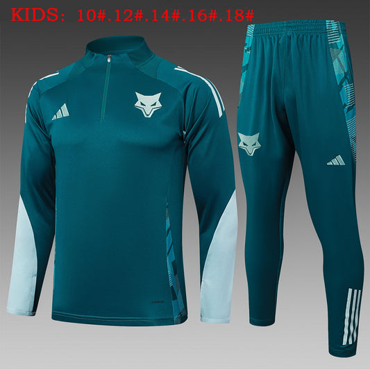 Cruzeiro 2024/25 Half-Zip Kids Sweater+Pant 815