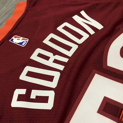 Camisa Aaron Gordon Vermelha Masculina 2020-21 Swingman Versão Jogador – Edição City