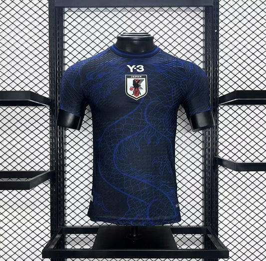 Men's Japan 2024/25 Y3 Blue Dragon Jersey Player Version