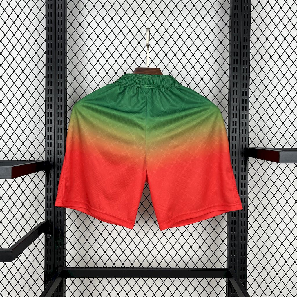 AC Milan 2025/26 Co-Branded Edition Red Green Shorts