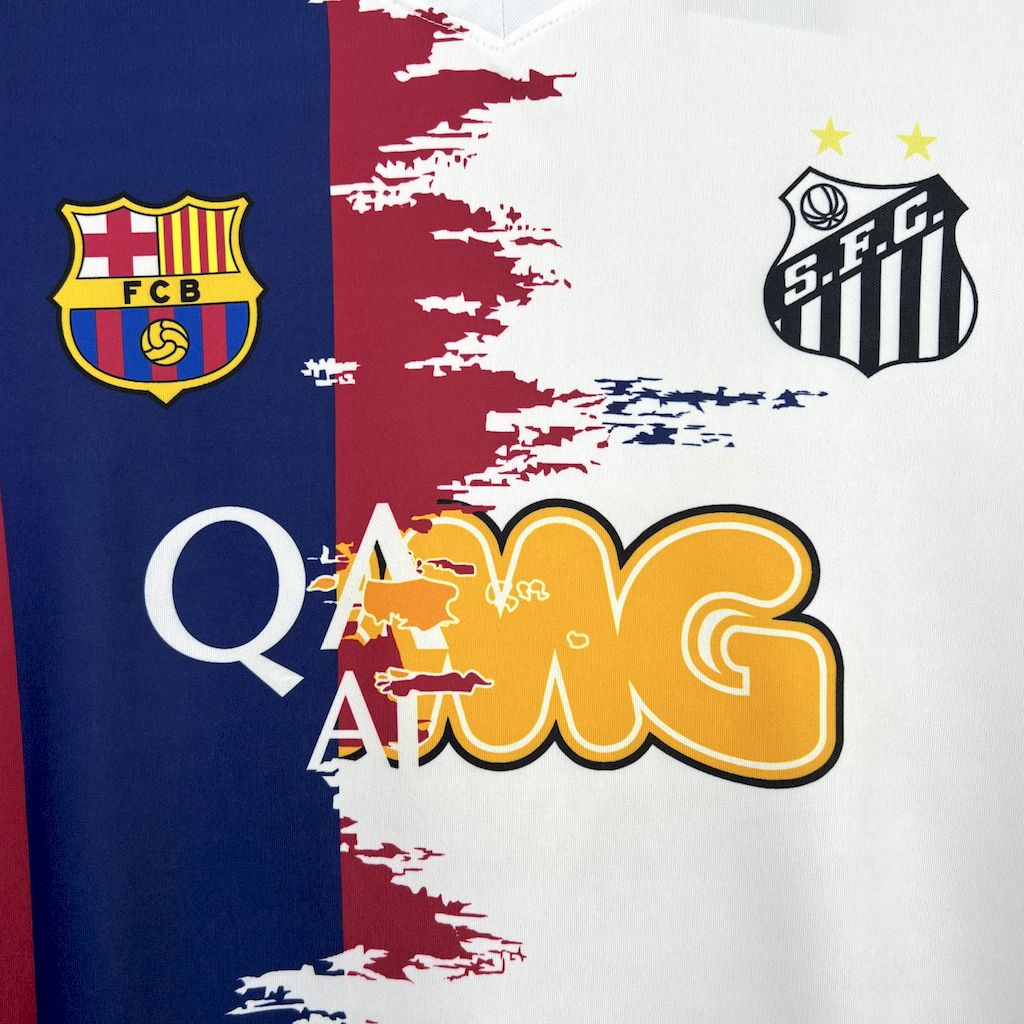 Neymar da Silva Santos Júnior 2025/26 Barcelona-Santos Jersey