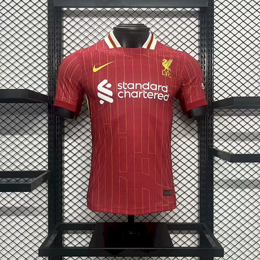 Men's Liverpool 2024/25 Home Jersey Player Version